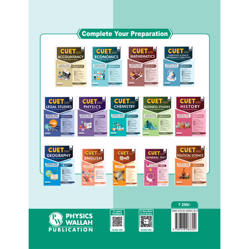 CUET (UG) Biology 2025 Chapterwise & Topicwise Question Bank with Past Year Questions (PYQs upto 2024) and Mock Tests l Chapterwise Revision Sheets