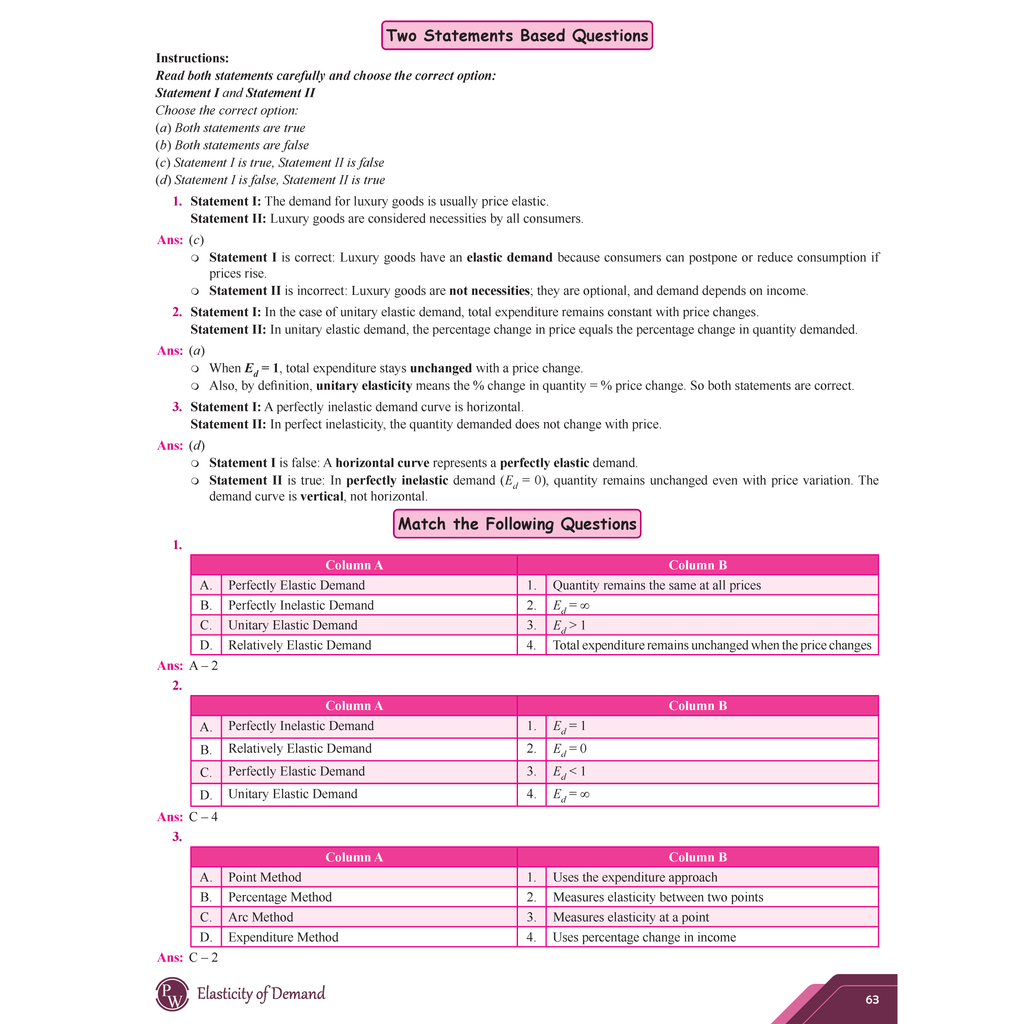 CBSE Question & Concept Bank (QCB) Class 11 Introductory Microeconomics Chapter-wise and Topic-wise Solved Questions For 2026 Exams with Competency Based Question
