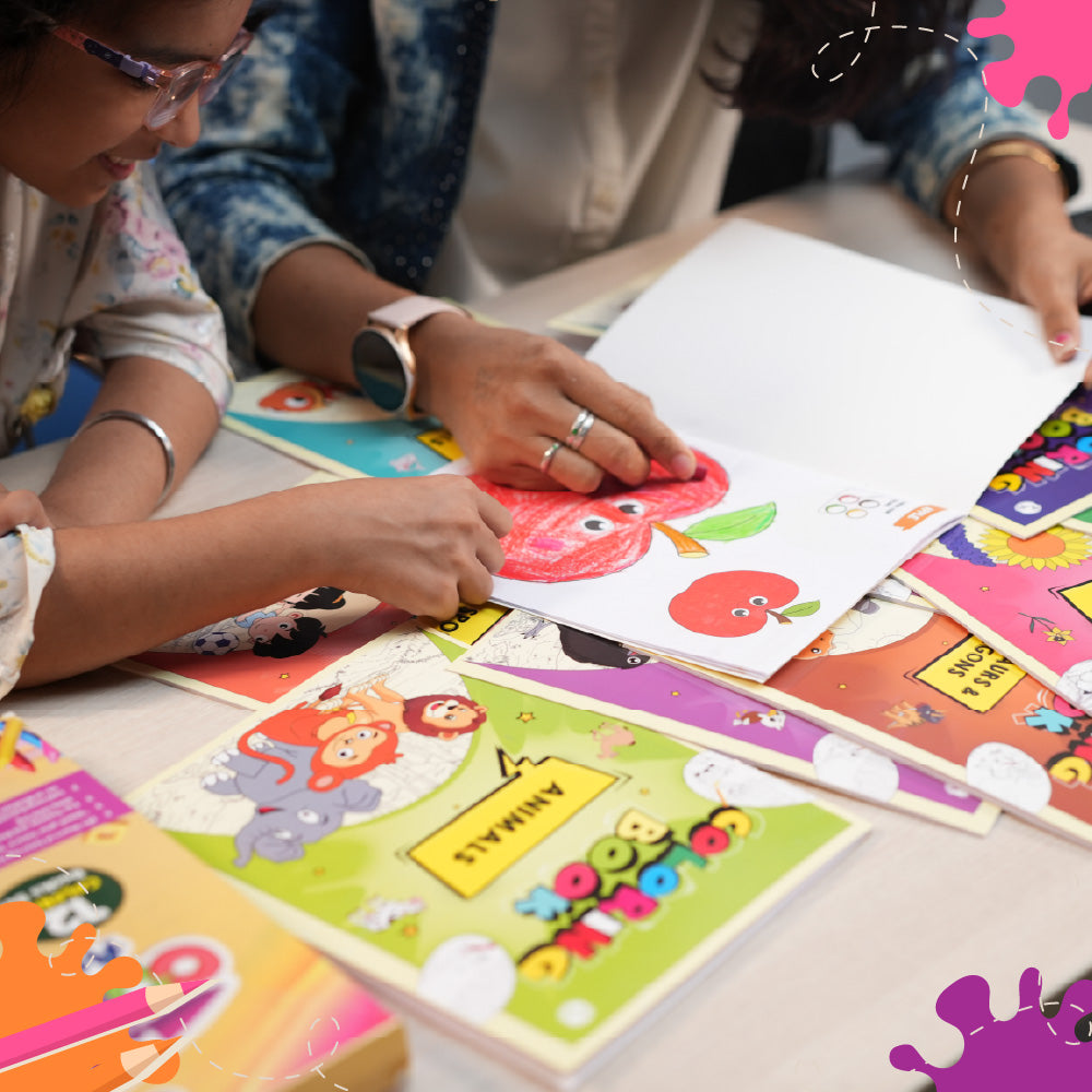 Kids Color Time Coloring Books Set of 12 Books l Fun Activity for Children Ages 1, 2, 3, 4, 5 Years