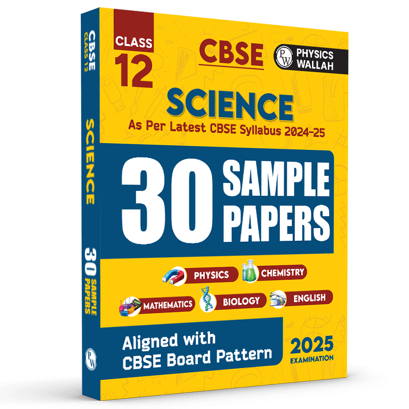 CBSE Class 12 Science Stream Combined 30 Sample Papers For 2024-2025 Board Exams l Physics, Chemistry, Mathematics, Biology, English Core