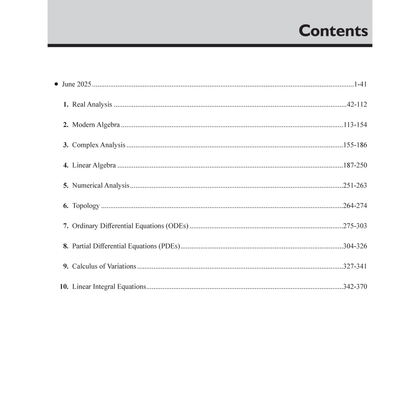 CSIR-NET 2025 Books