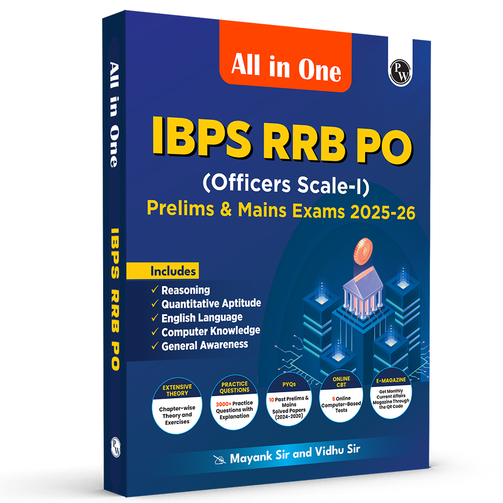 All in One IBPS RRB PO Prelims & Mains (Officers Scale-l) Exams 2025-26 By Mayank Sir & Vidhu Sir | Chapterwise Theory, Practice Questions | 10 Past Year Papers (PYQ)