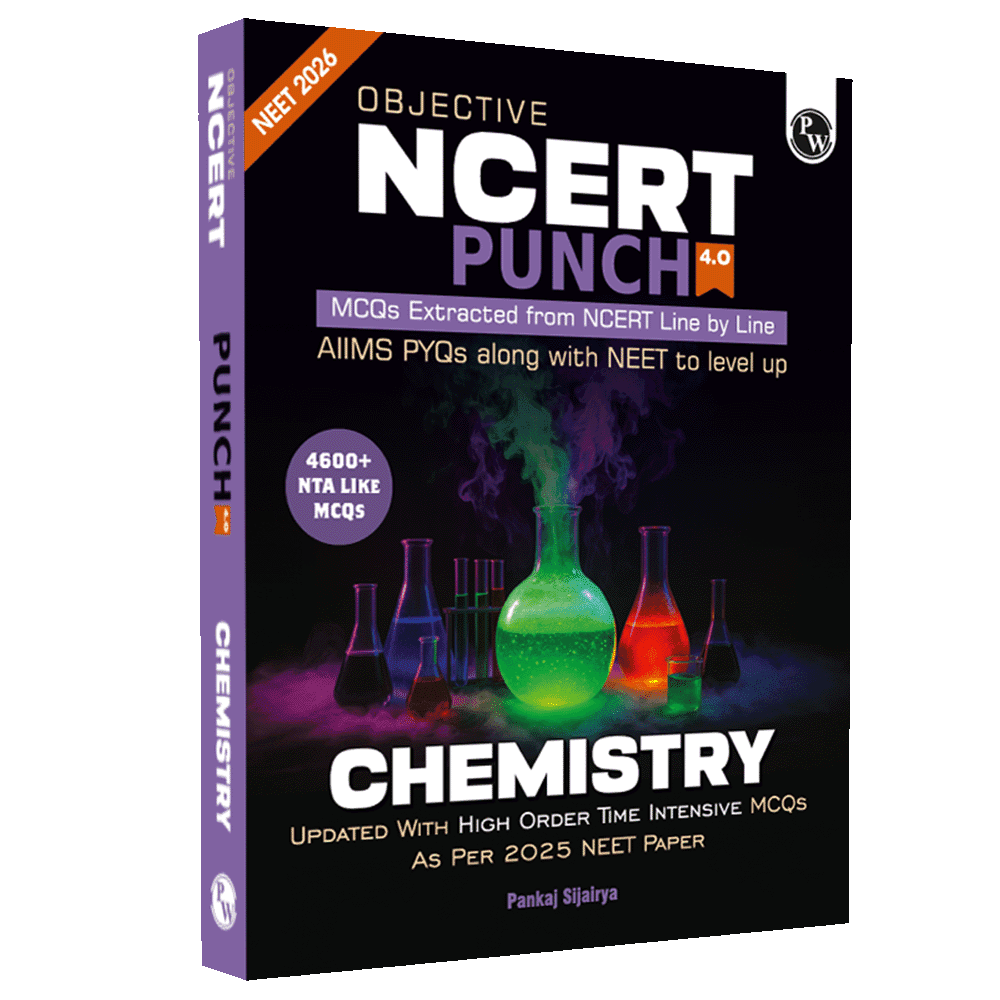 Objective NCERT Punch 4.0 Chemistry For NEET 2026 By Pankaj Sijairya l Updated with High Order Time Intensive MCQs and AIIMS PYQs As Per 2025 NEET Paper