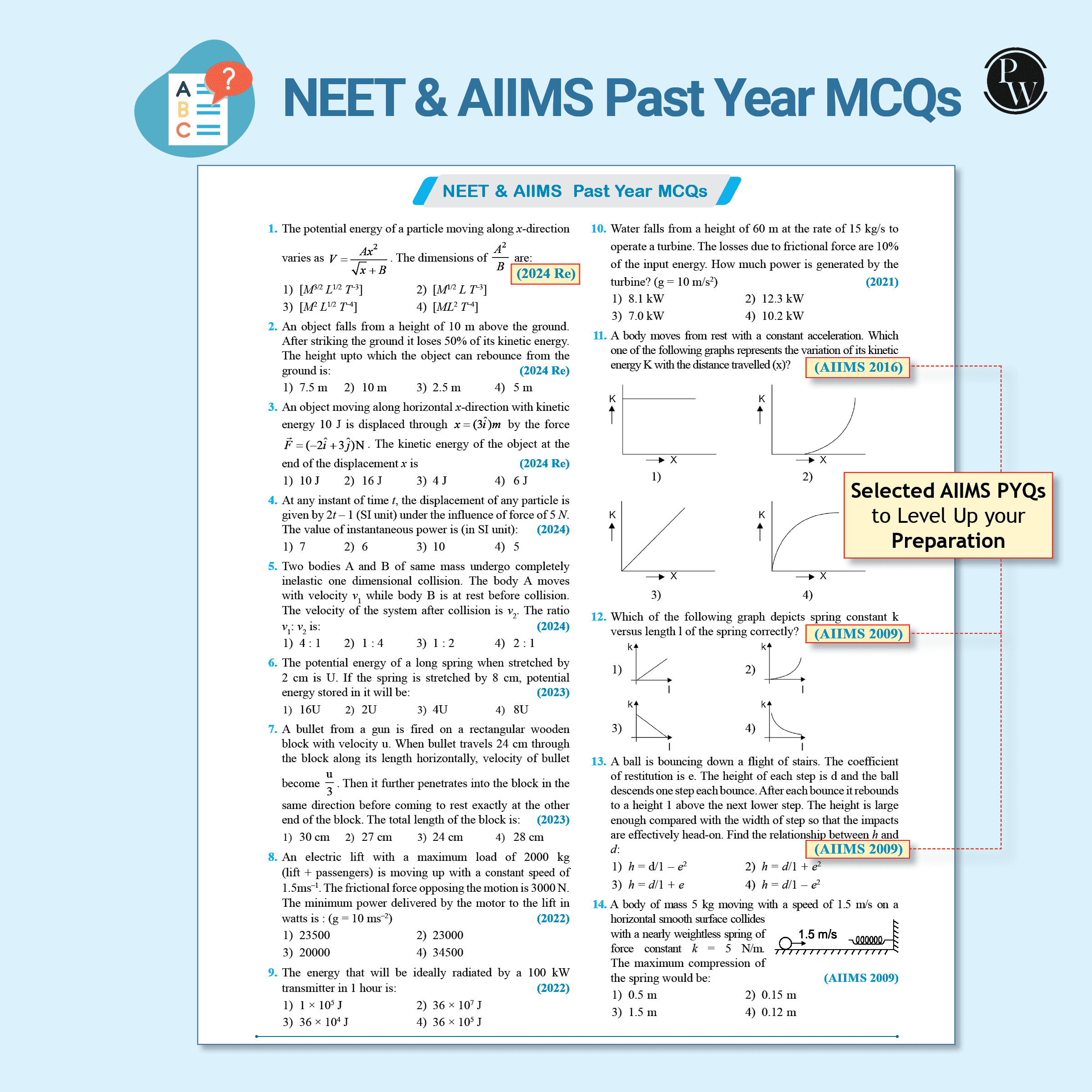 Objective NCERT Punch 4.0 Physics For NEET 2026 By Dr. Manish Raj (MR Sir) l Updated with High Order Time Intensive MCQs and AIIMS PYQs As Per 2025 NEET Paper