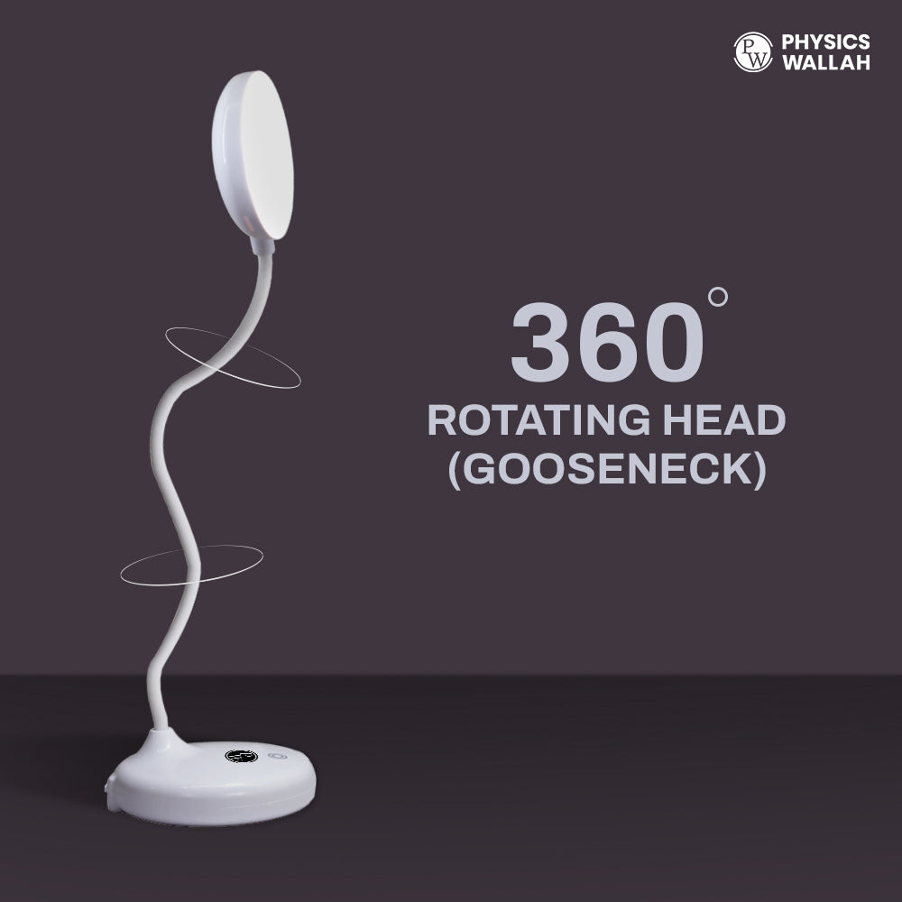 Table study Lamp for students | Rechargeable LED Desk Lamp for Reading & Night Study & office room - 015