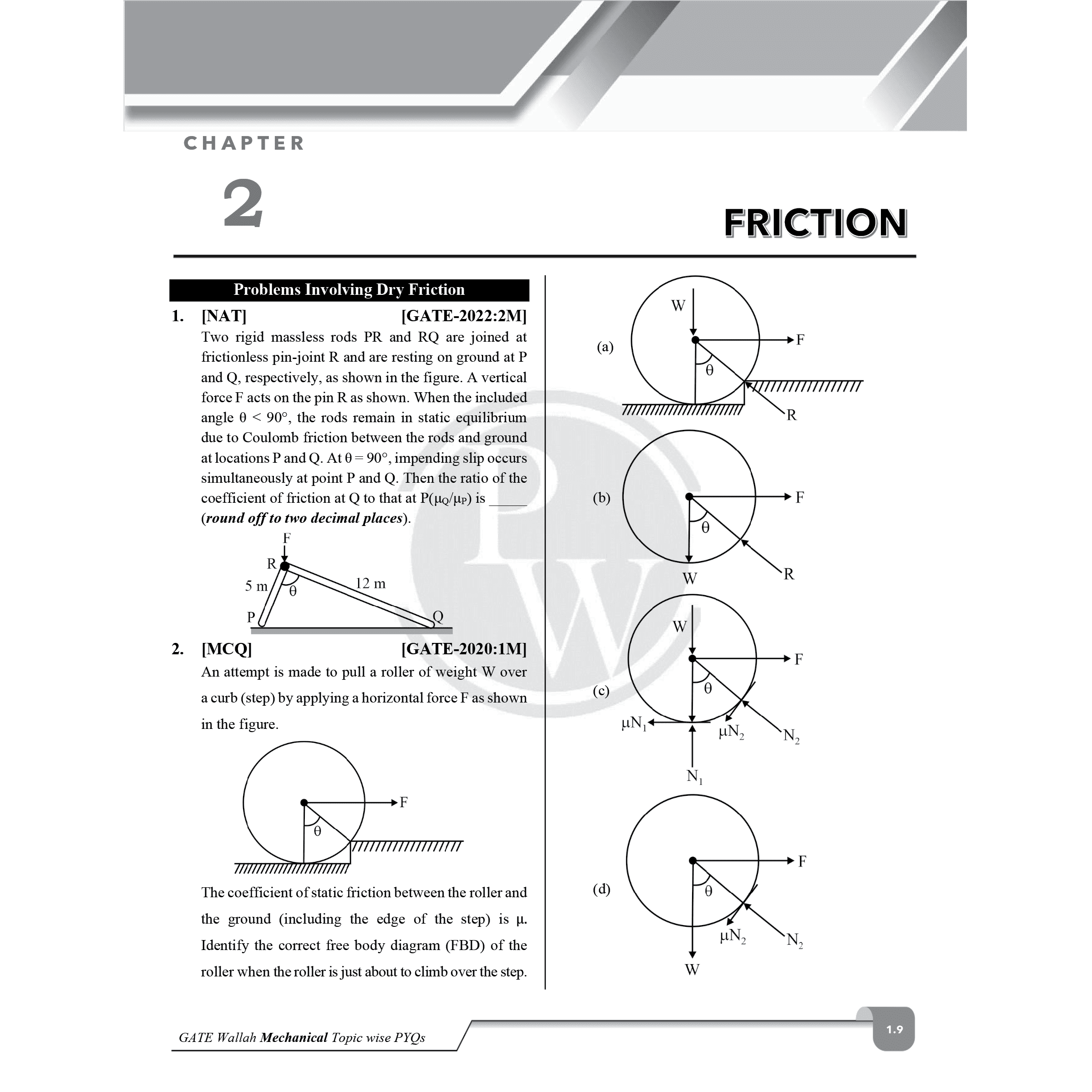 GATEWALLAH Mechanical Engineering and Engineering Mathematics & General Aptitude Combo Set of 2 Books Topicwise Previous Years Solved Questions with Video Solutions For 2026 Exams