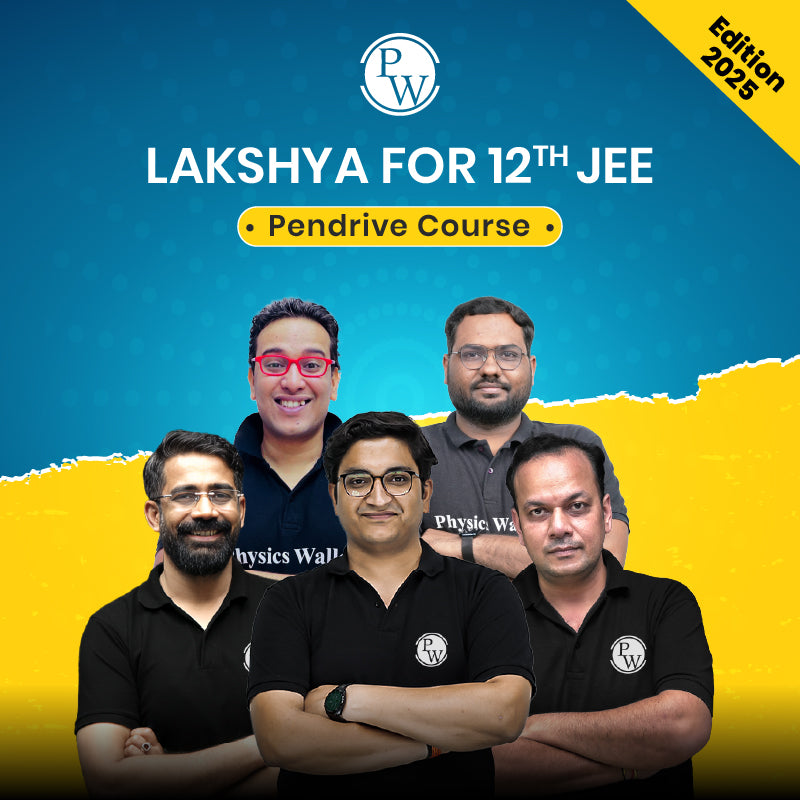 Lakshya JEE Pendrive Course for 12th (Edition 2025) | For Windows PC/Laptop Only