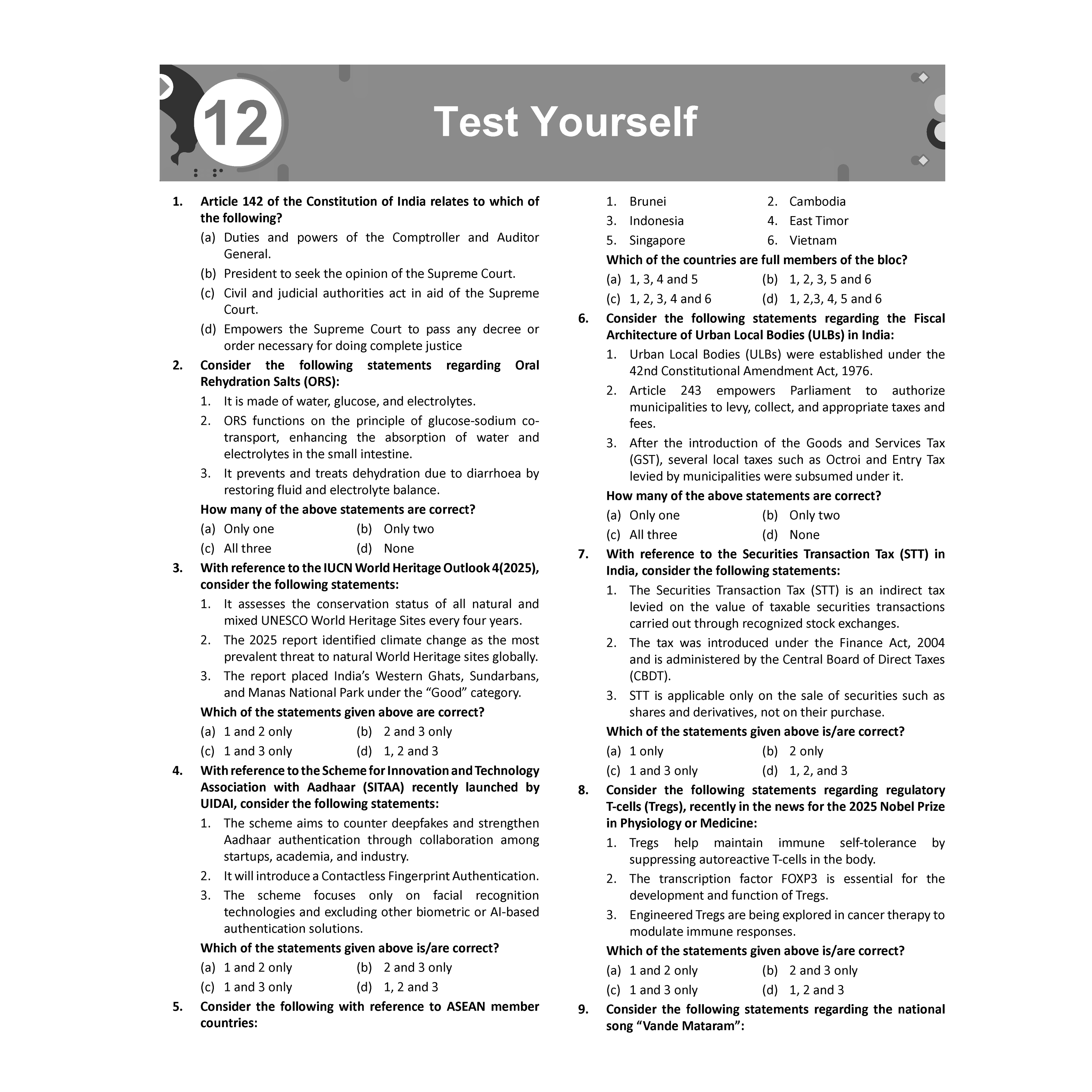 UPSC Monthly Current Wallah Magazine October 2025 Edition | Current Affairs For Civil Services Examinations