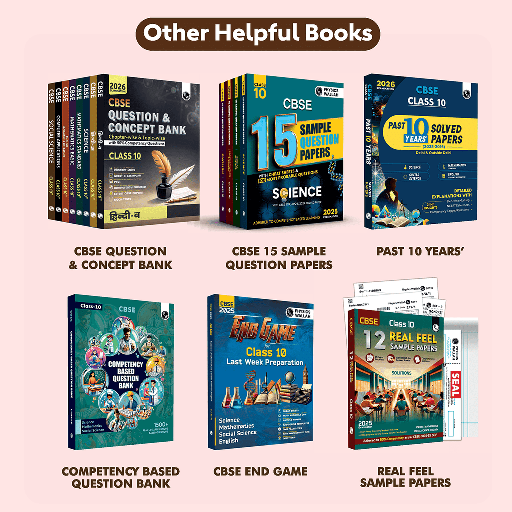 CBSE Question & Concept Bank (QCB) Class 10 Social Science Chapter-wise and Topic-wise Solved Questions For 2026 Exams with 50% Competency Based Question