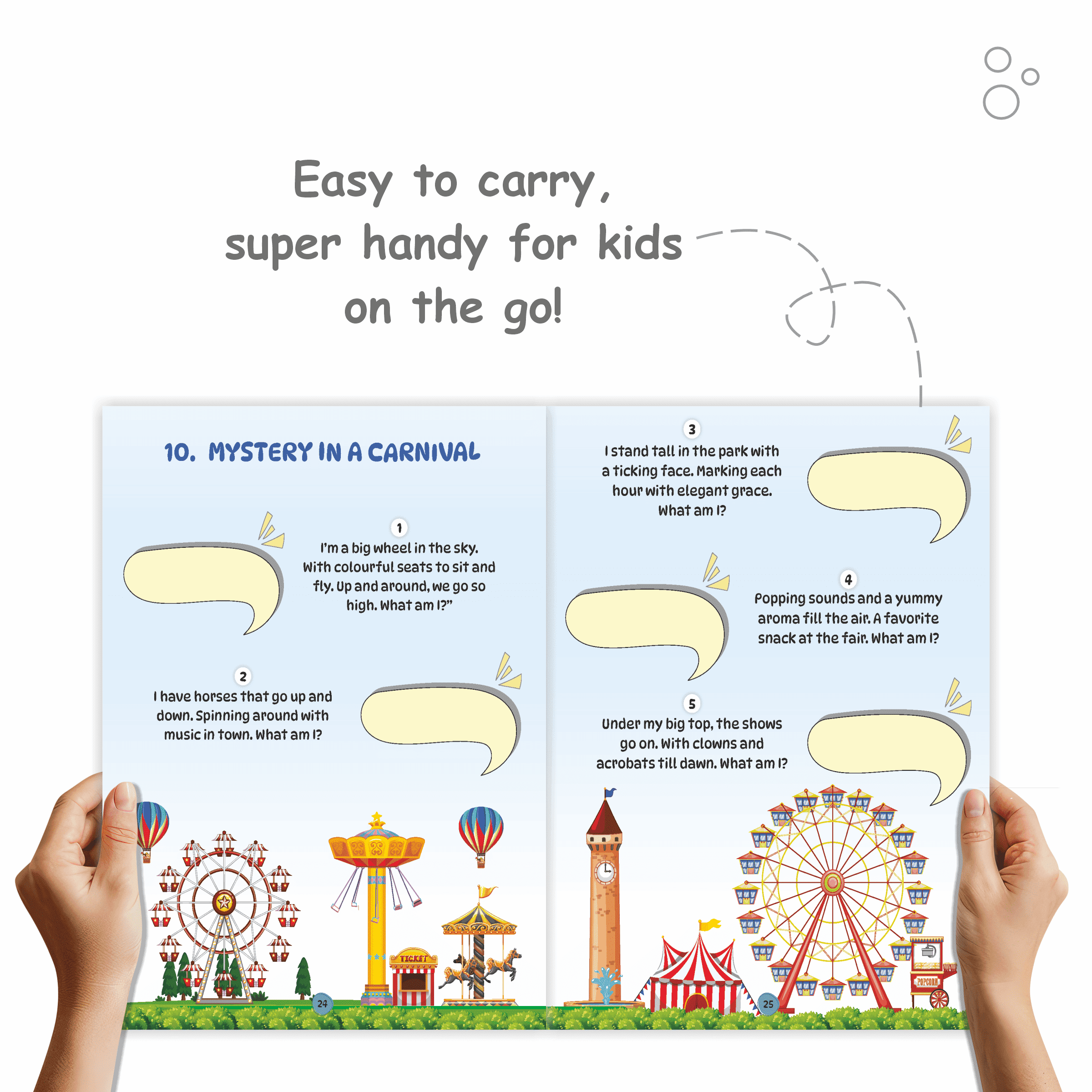 Riddles Book For Kids | 200+ Theme Based Riddles Book For 4+ Years Old | English Interactive Brain Teasing Riddle Activity Book For Growing Kids