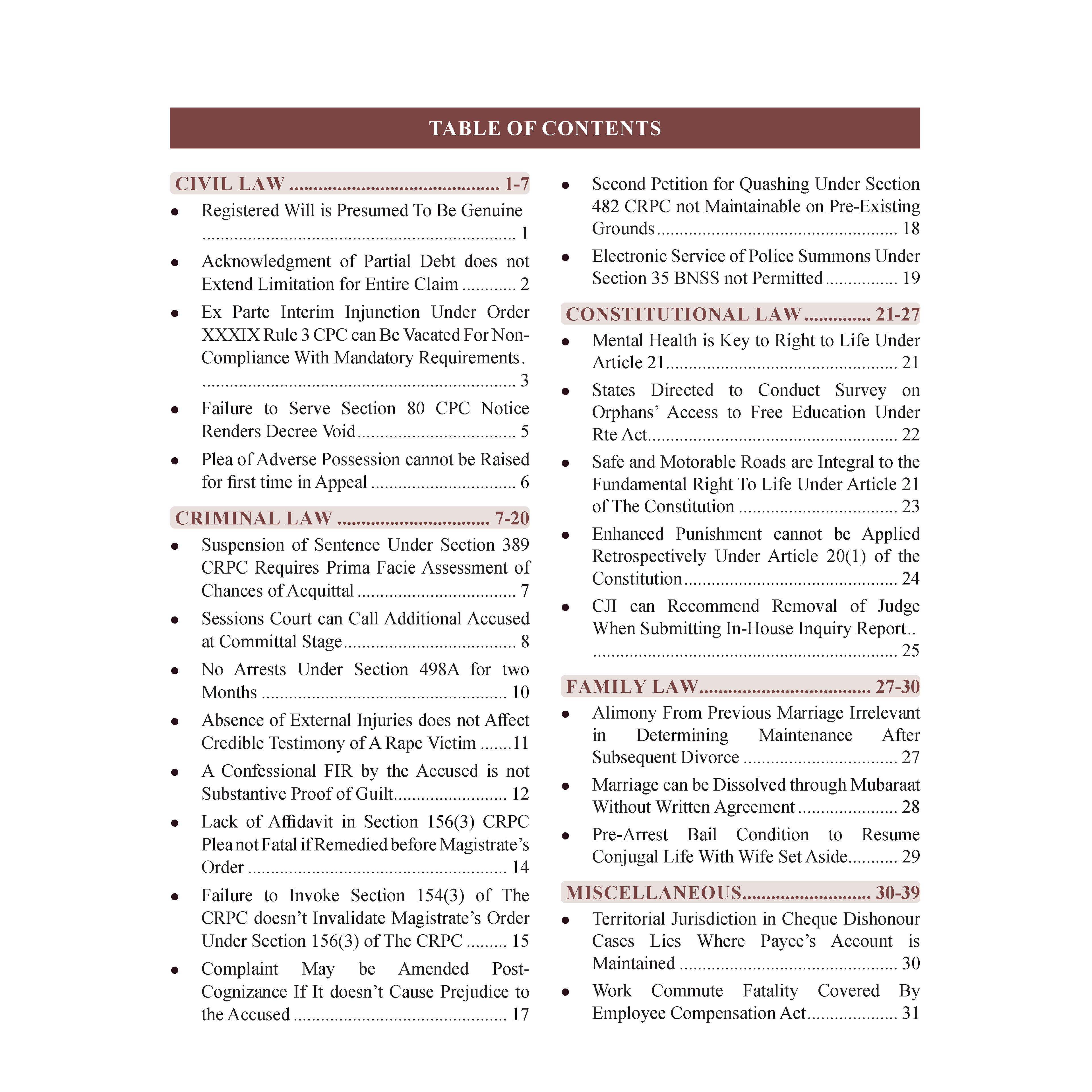 Judiciary Legal Pulse Monthly Magazine August 2025