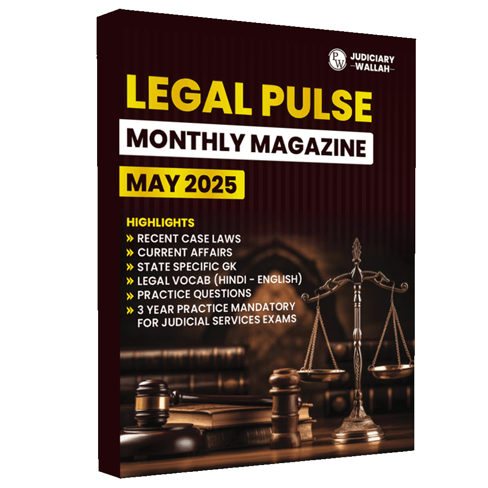 Legal Current Affairs Judiciary Magazine for May 2025