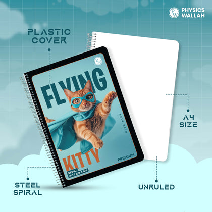 Flying Cat notebook