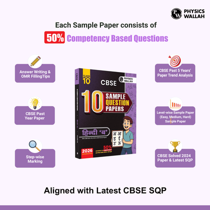 CBSE Class 10th Sample Paper 2024