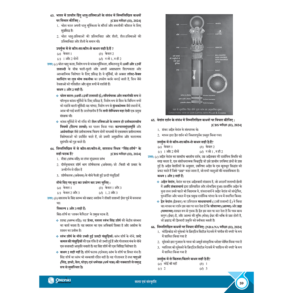 PWONLYIAS UPSC PYQ+ General Studies Beyond UPSC CSE (Hindi) For NDA, CAPF, CDS, EPFO, IES, Geoscientist