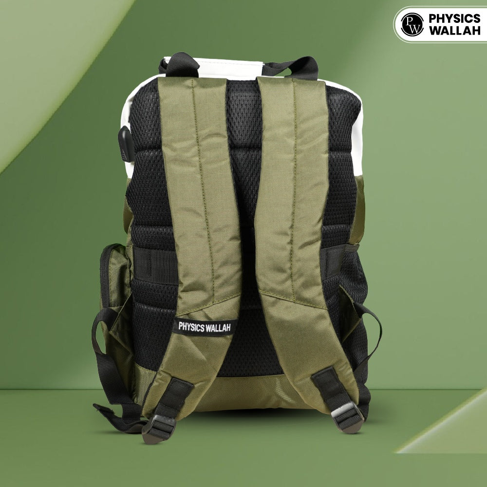 StudentPro Henna and White Double tone | Eco-Friendly Water Resistant Bag with Rain Proof Zippers | Designed for Coaching, School & College  Backpack