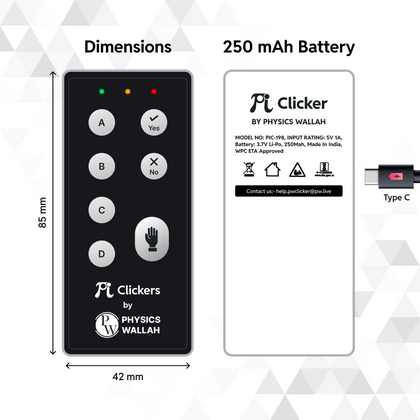 Pi Clicker by Physics Wallah