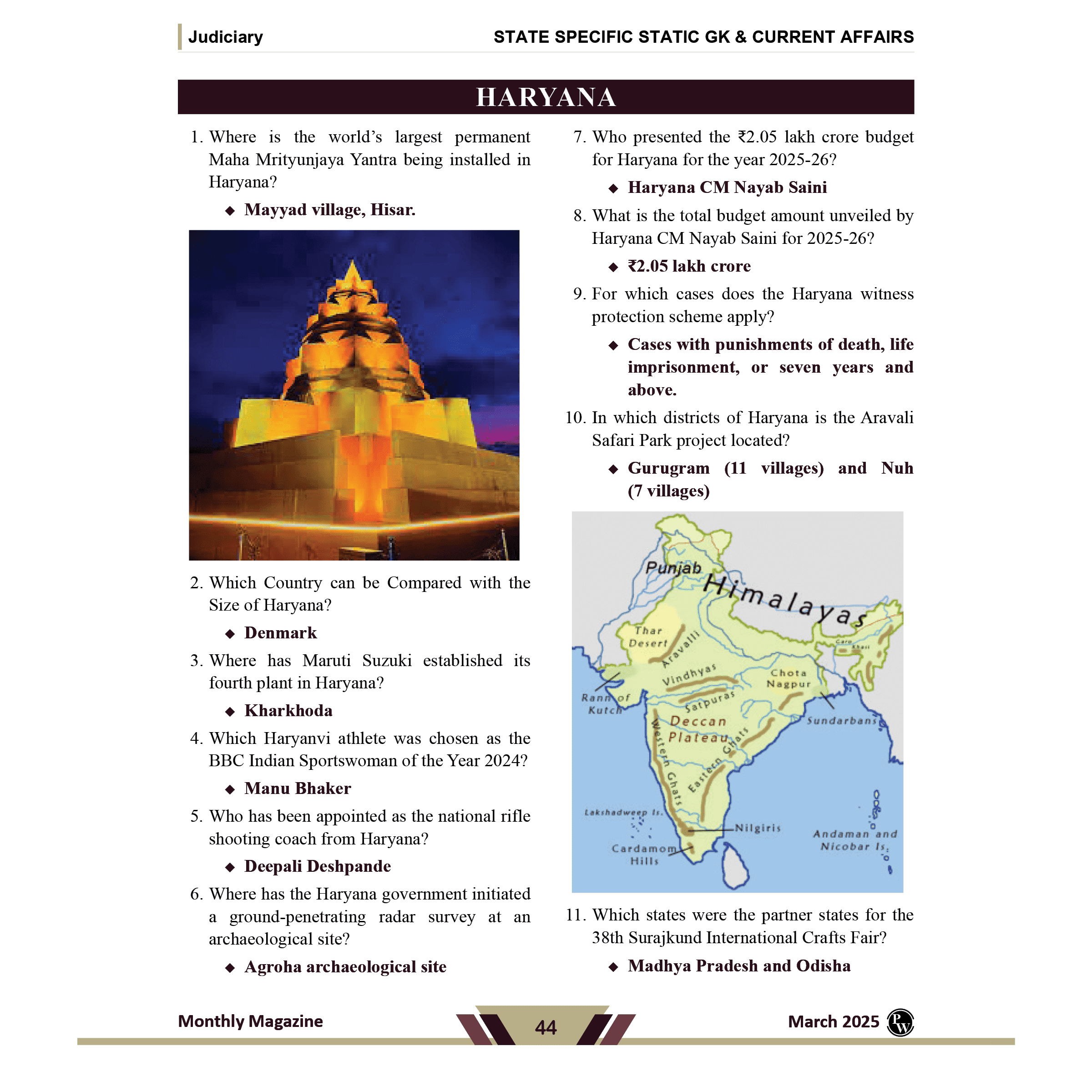 Judiciary Legal Pulse Monthly Magazine March and April 2025 Combo Set of 2