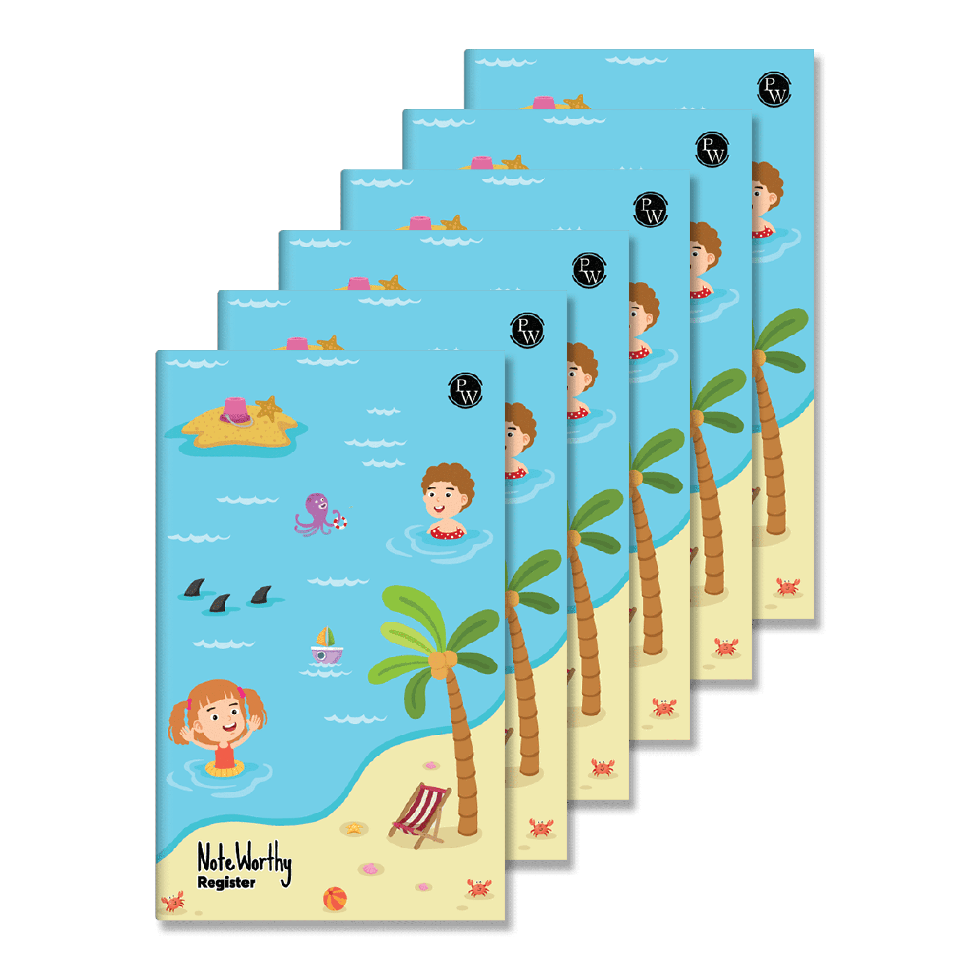 96 Pages Noteworthy Register