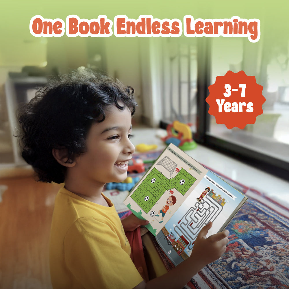 200+ Mazes & Puzzles Activity Book