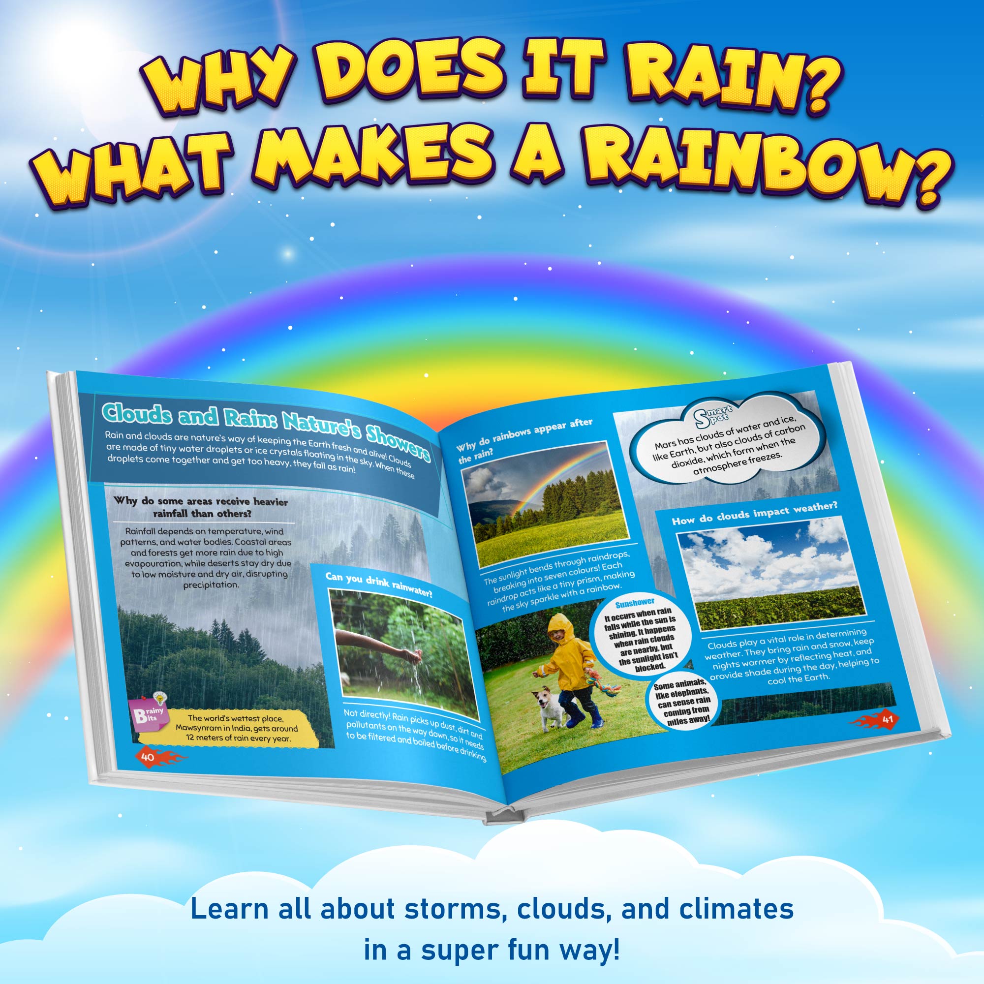 First Encyclopedia Earth and Beyond- Mountains, Space & Universe, Environment, Weather, Climates & Seasons| Kids Book for Genral Knowledge| Activity Book For 5+ Years old - PW Kids