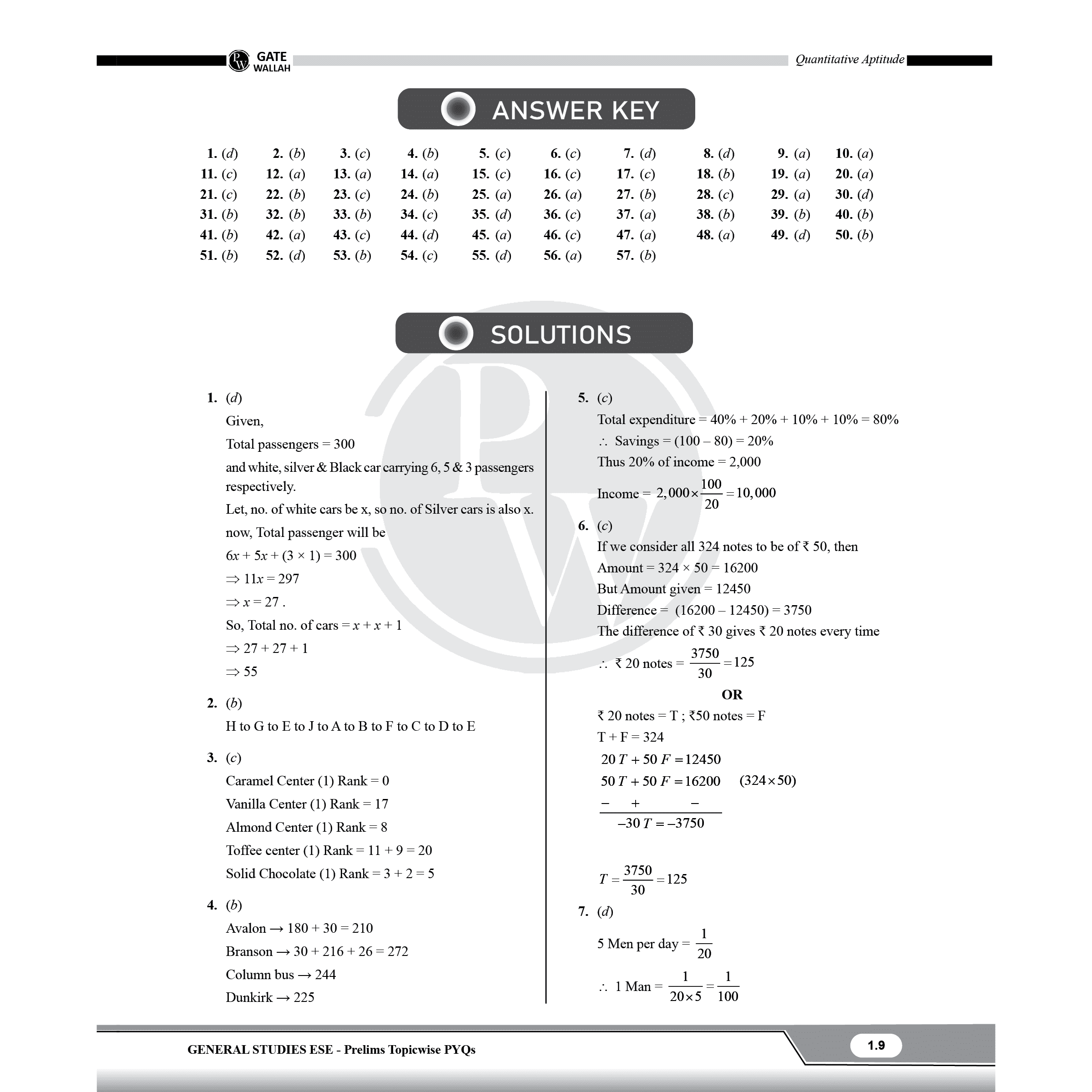 UPSC ESE Topicwise 26 Years PYQs Mechanical Engineering Vol 1 & 2, GS & Engineering Aptitude + GATEWALLAH Topicwise PYQs Mechanical Engineering, Engineering Maths & General Aptitude Combo Set of 5 Books For 2026 Exams