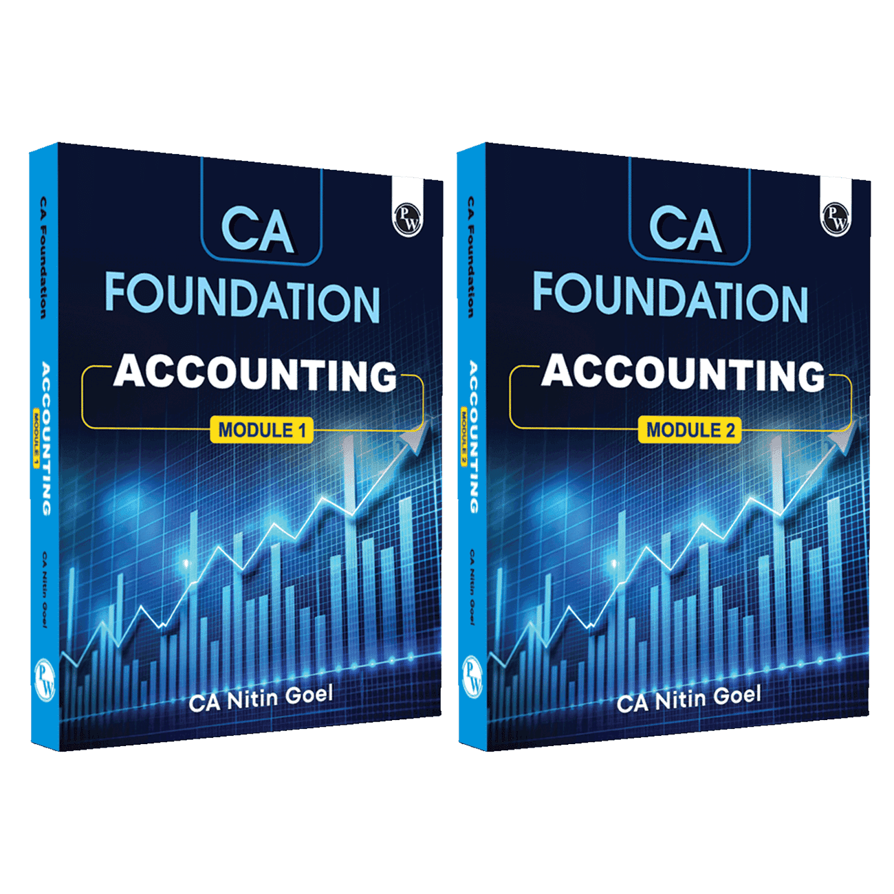 CA Foundation Accounting Volume 1 & 2 Combo Set of 2 Books By CA Nitin Goel l Including PYQ, MTP, RTP and All Important Questions Latest Syllabus For 2025 Exam