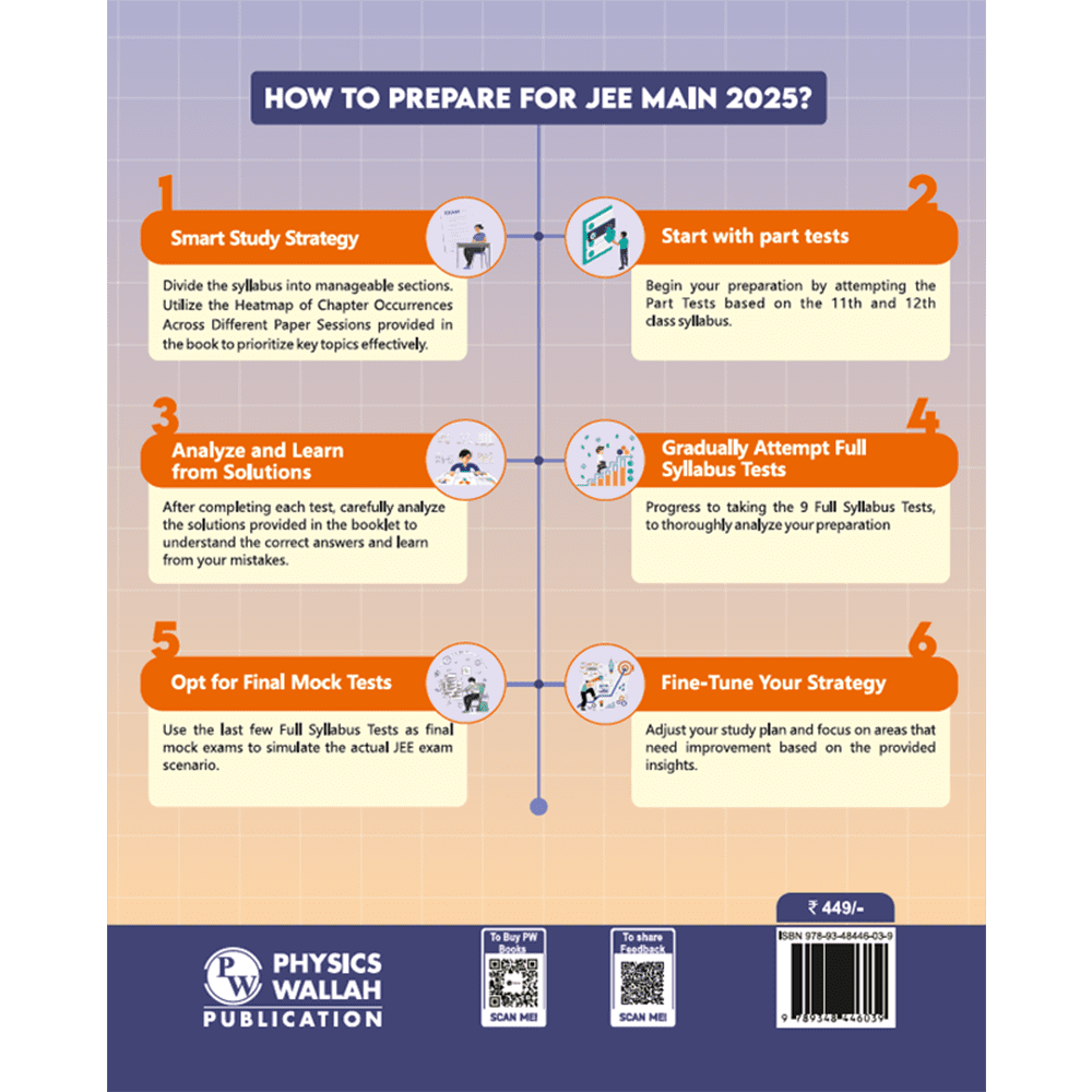 15 JEE Main Rankers Test Series 2025 As Per Revised NTA Pattern (75 Questions) | Elaborated Solutions with College Cutoff and Shiftwise Past Paper Analysis