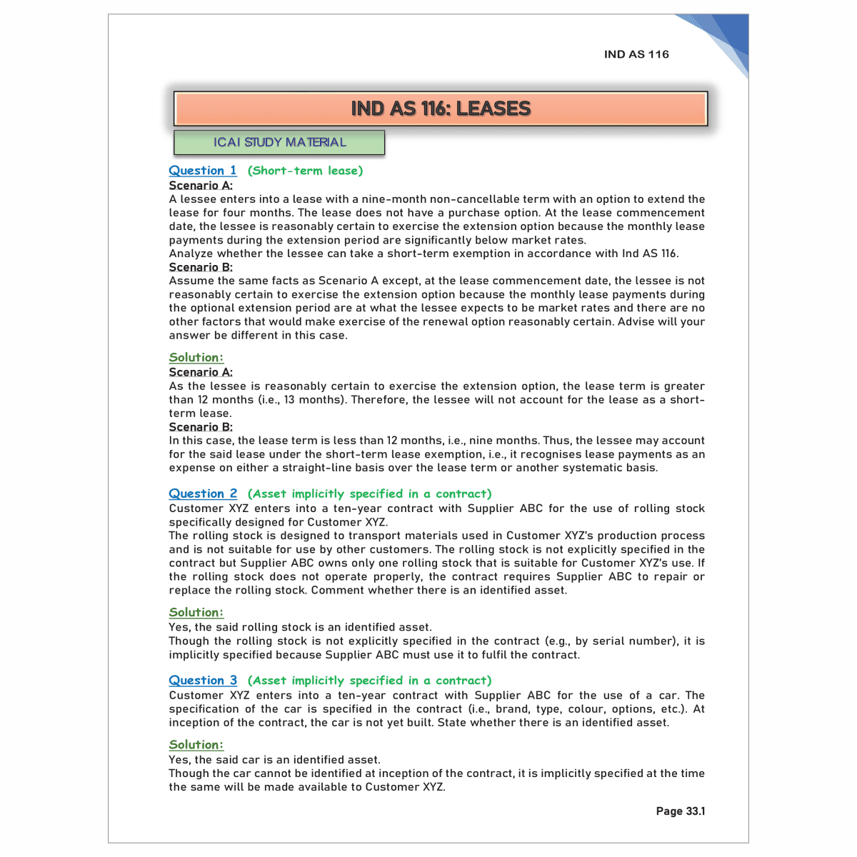 CA Final Financial Reporting - Question Bank (Volume-2) By CA Nitin Goel | Applicable For November 2025 & Onwards