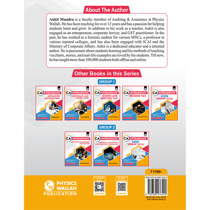 CA Intermediate G2 2026  Category : intermediate Group 2