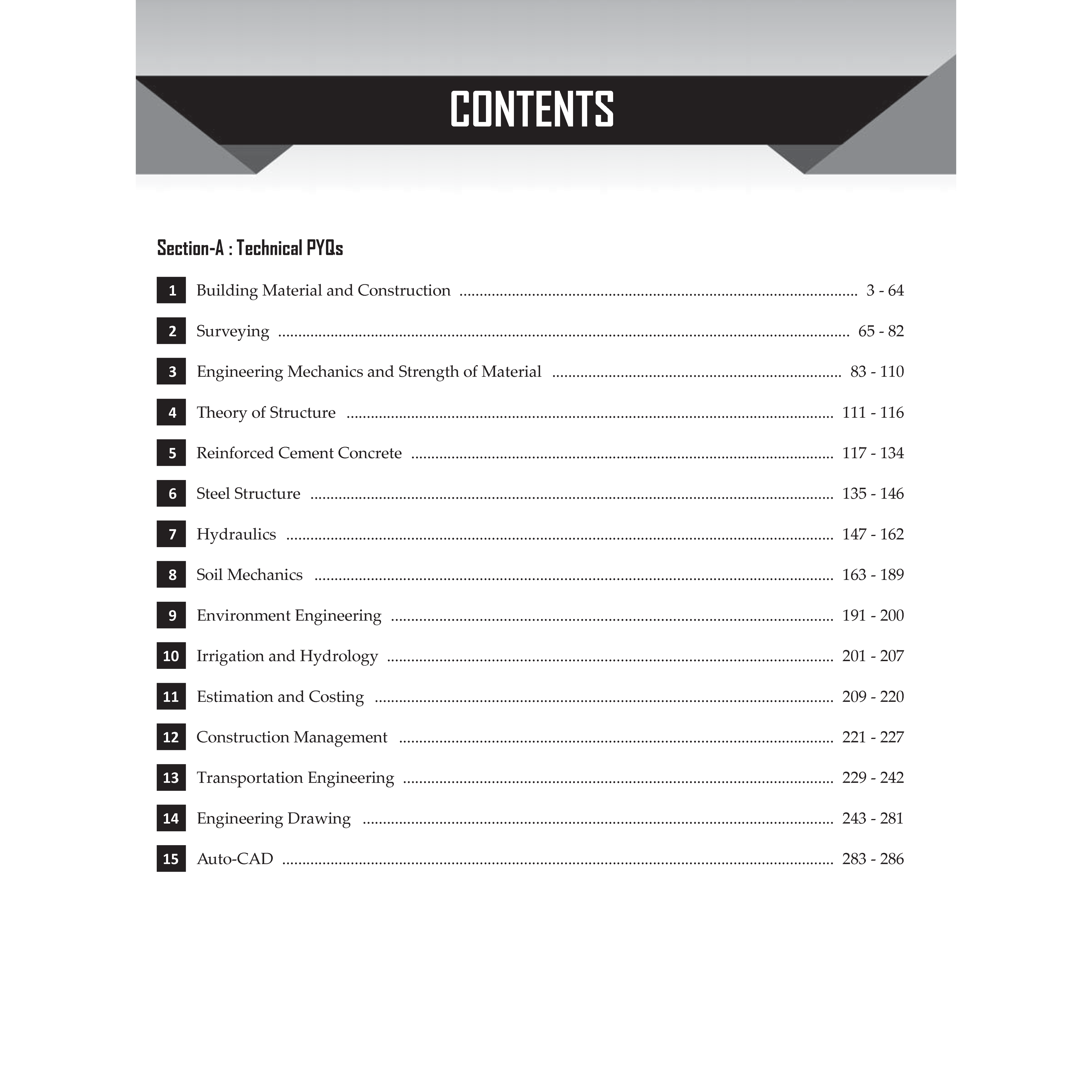 RRB JE Civil and Allied Engineering | Subjectwise Previous Year Questions with Detailed Solutions | CBT-ll As Per Latest Exam Pattern | 2300+ Bilingual Questions