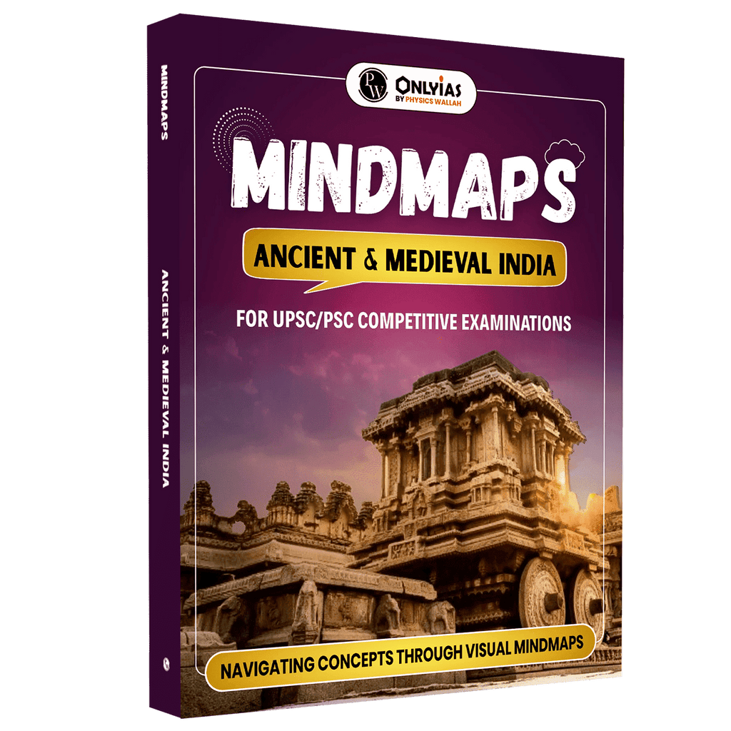 UPSC Mindmaps Ancient and Medieval India For UPSC/PSC Competitive Examinations | Navigating Concepts Through Visual Mindmaps