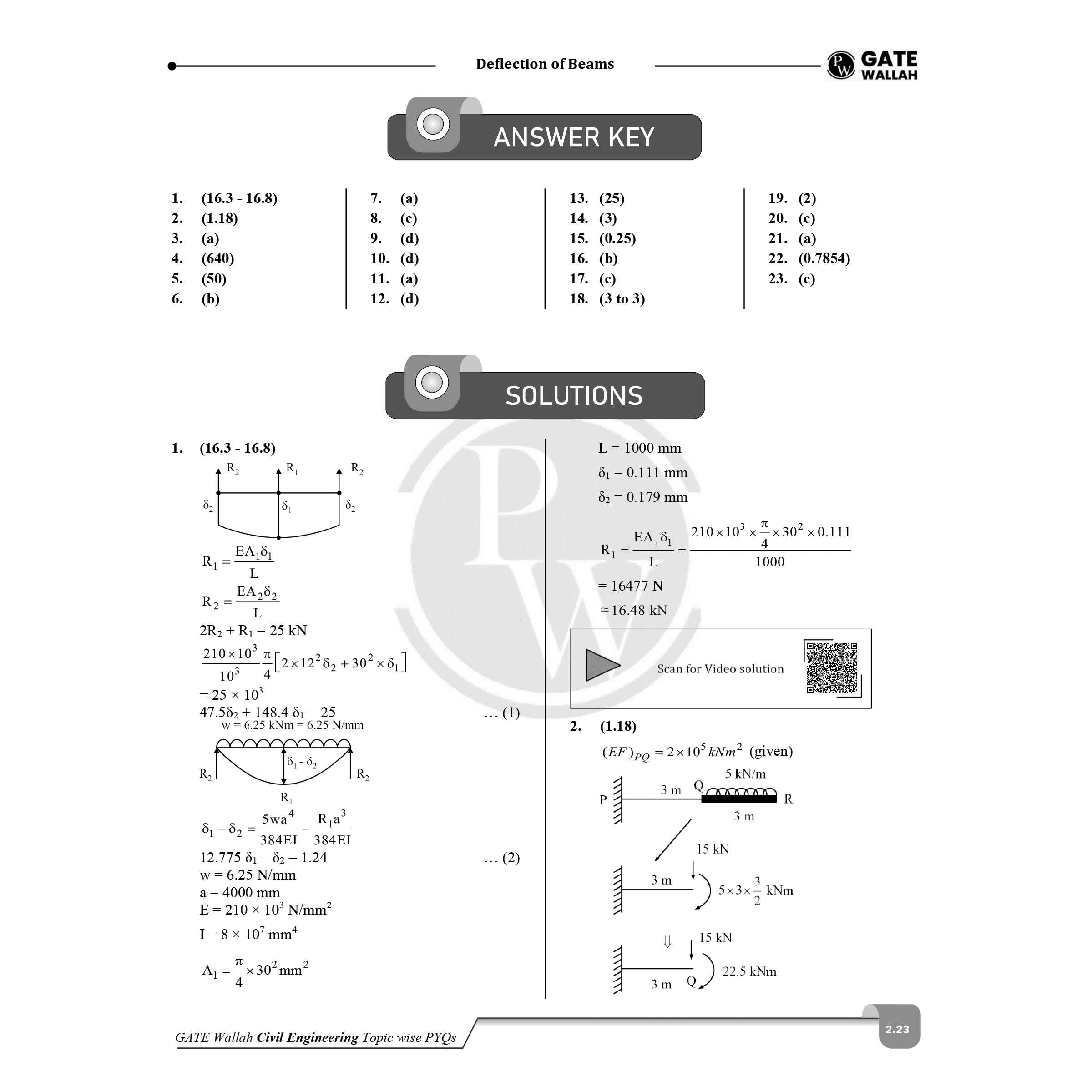 GATEWALLAH Civil Engineering and Engineering Mathematics & General Aptitude Combo Set of 2 Books Topicwise Previous Years Solved Questions For 2026 Exams