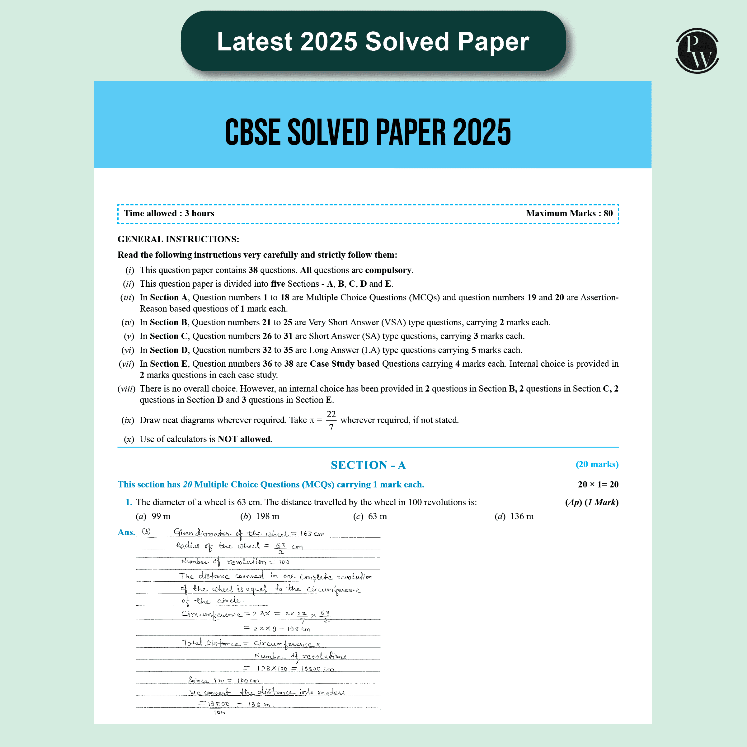 CBSE Question & Concept Bank (QCB) Class 10 Mathematics (Standard) Chapter-wise and Topic-wise Solved Questions For 2026 Exams with 50% Competency Based Question