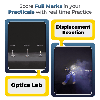 Science Experiment Kit for Class 10 CBSE and NCERT Aligned | Safe and Easy Science Kit with Lab Manual and Video Tutorials | Science Project Kit for Central and State Boards