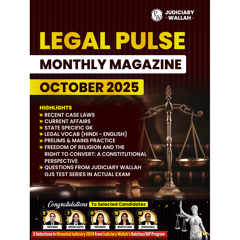 Judiciary Legal Pulse Monthly Magazine October 2025
