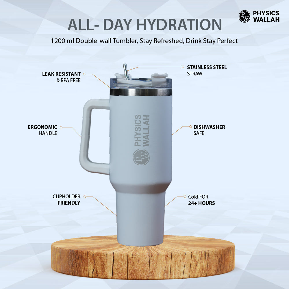 Stanley style tumbler