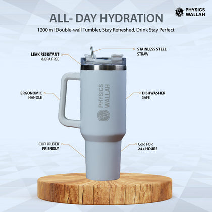Stanley style tumbler