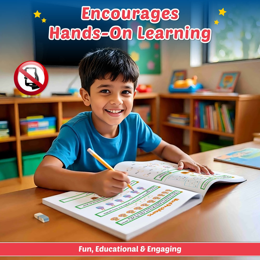 200+ Multiplication & Division Maths Activity Book For 5+ Years Old | Free 500+ Printable Worksheets & Parenting Tips | Single and Double-Digit Multiplication Division Practice, Word Problems & Puzzle