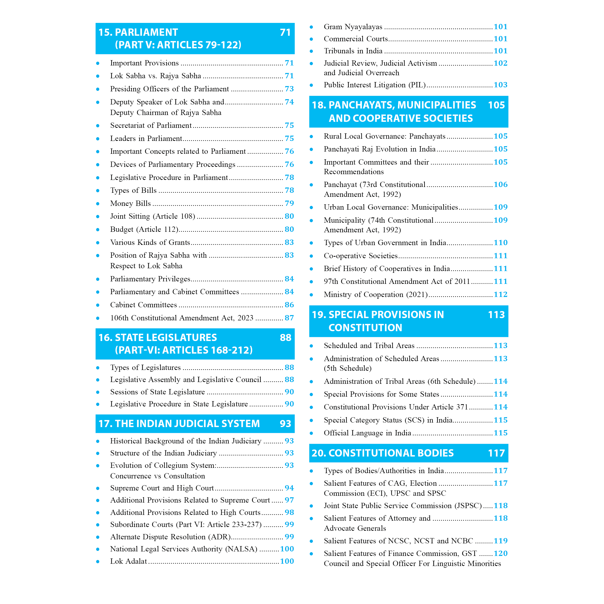 UDAAN (Prelims Wallah Static) Indian Polity For 2025 Exams